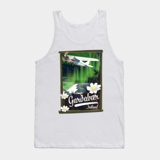 garðabær Iceland travel poster Tank Top